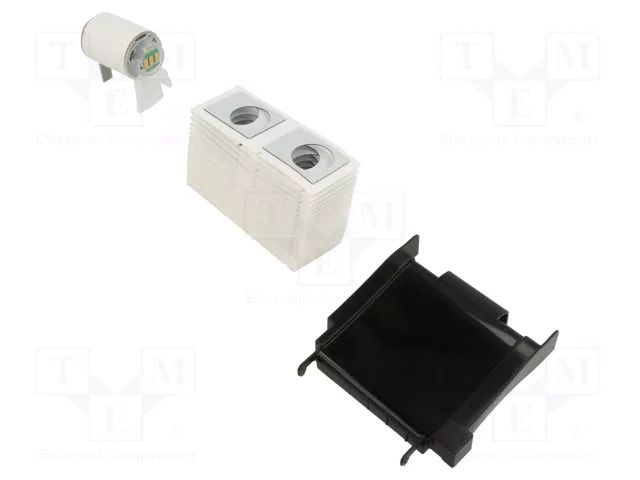 Label; 30mm; silver; with hole; H: 40mm; Øhole: 24mm BRADY M6-05-7593-SL