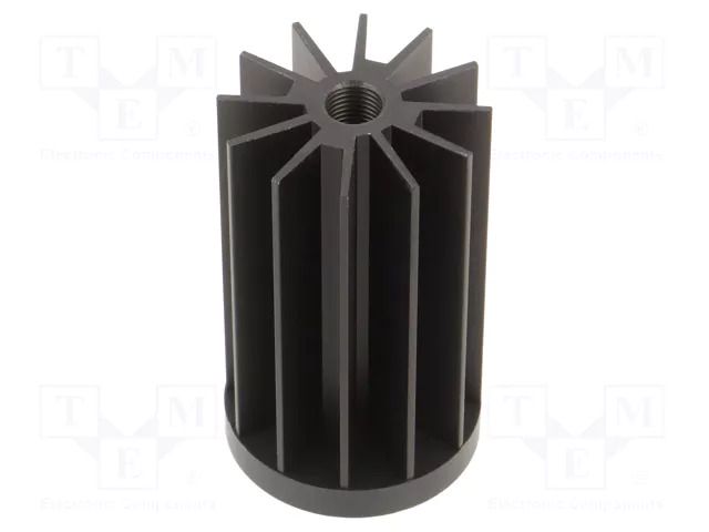 Heatsink; LED; W: 45mm; H: 68mm; black; Shape: round; STAR LED Advanced Thermal Solutions ATSEU-077A2-C1-R1