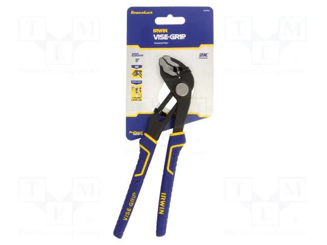 Pliers; adjustable; Pliers len: 200mm; Max jaw capacity: 45mm IRWIN IRW-10507627