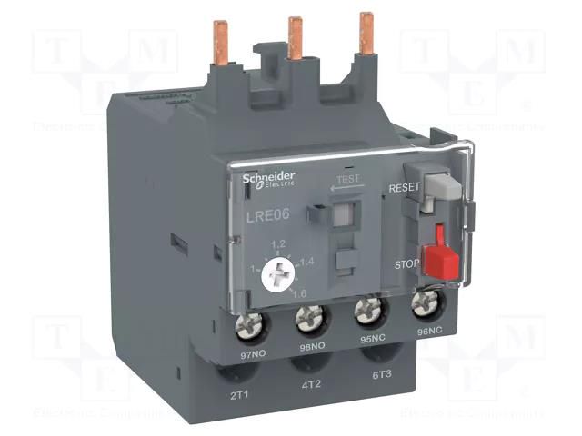 Thermal relay; Series: EasyPact TVS; Auxiliary contacts: NC + NO SCHNEIDER ELECTRIC LRE01