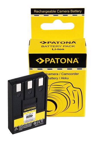 NB-3L Battery f. IXUS 700 750 II IIs i i5 PowerShot SD550, PATONA 1003 4260218594159