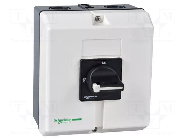 Main emergency switch-disconnector; Poles: 3; flush mounting SCHNEIDER ELECTRIC VBF3GE
