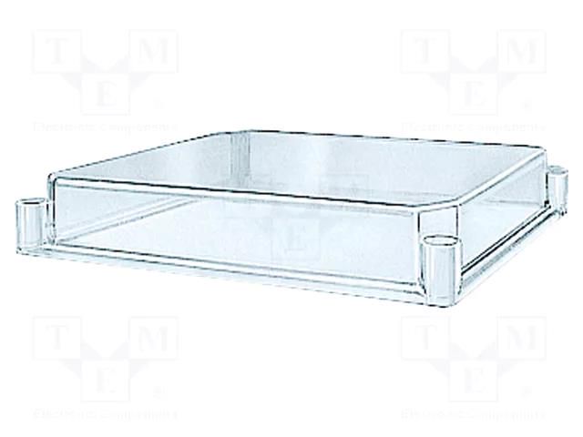 Cover; X: 270mm; Y: 360mm; Z: 45mm; for enclosures; polycarbonate SCHNEIDER ELECTRIC NSYTPLS2736