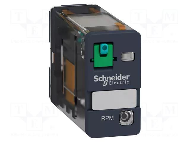 Relay: electromagnetic; SPDT; 24VDC; Icontacts max: 15A; 15A/28VDC SCHNEIDER ELECTRIC RPM12BD