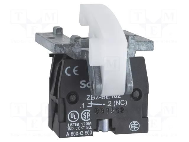 Contact block; Harmony XAC; NO; -25÷70°C; AC load @R: 3A/240VAC SCHNEIDER ELECTRIC XACS101