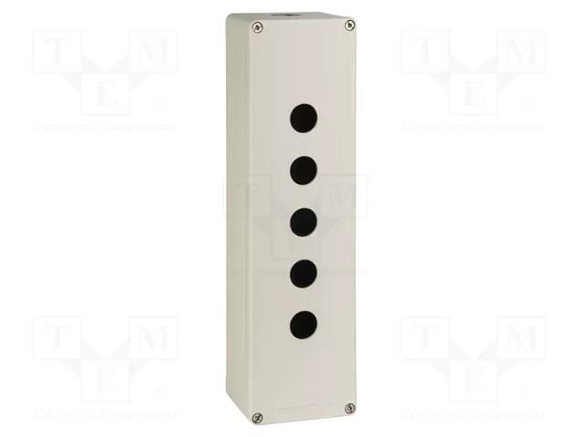 Enclosure: for remote controller; IP65; X: 85mm; Y: 310mm; Z: 77mm SCHNEIDER ELECTRIC XAPG59505