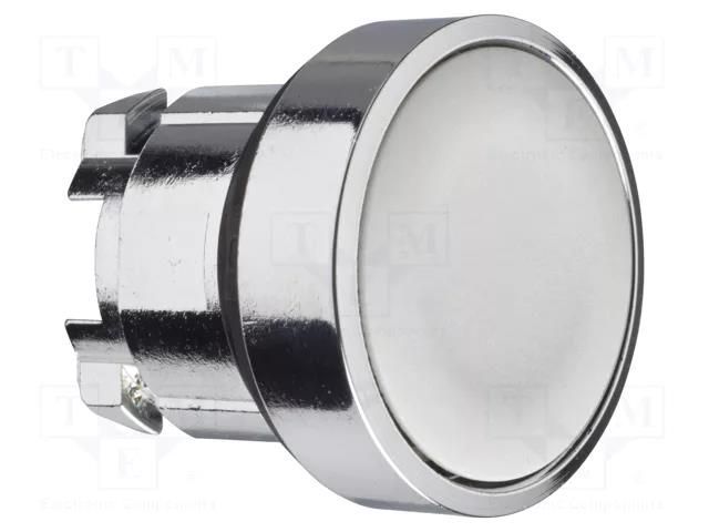 Switch: push-button; 22mm; Stabl.pos: 1; grey; none; IP66; flat SCHNEIDER ELECTRIC ZB4BA8