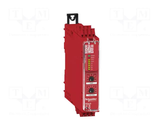 Module: safety relay; 24VAC; 24VDC; IN: 2; for DIN rail mounting SCHNEIDER ELECTRIC XPSUS12AC