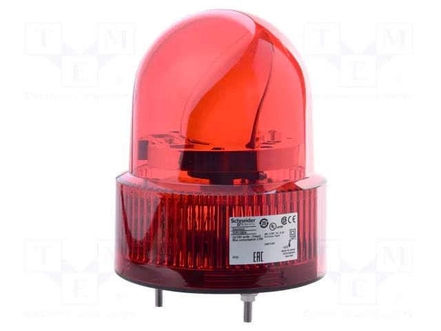 Signaller: lighting-sound; 24VDC; 24VAC; buzzer,rotating light SCHNEIDER ELECTRIC XVR12B04S