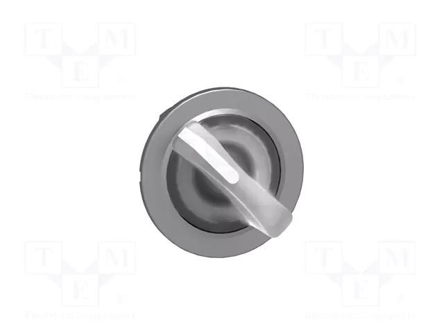 Switch: rotary; 30mm; Stabl.pos: 2; white; ZBVB,ZBVG,ZBVJ,ZBVM SCHNEIDER ELECTRIC ZB4FK1213