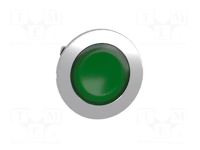 Indicator: control lamp; 30mm; Colour: green; ZBVB,ZBVG,ZBVJ,ZBVM SCHNEIDER ELECTRIC ZB4FV033