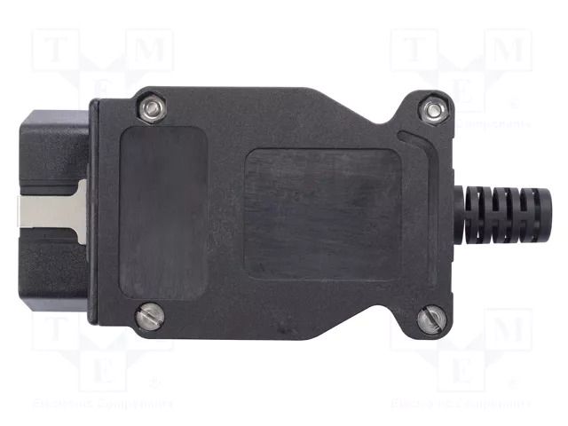 Connector: diagnostic OBD II; black; 10A; Insulation: polyamide SCHÜTZINGER SET746124VGB-SW