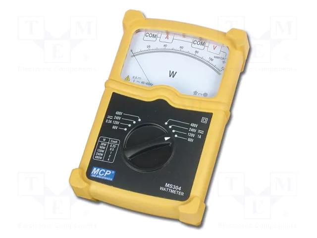 Meter: power; single-phase; analogue; 0÷500Hz; ±1% MCP MS304