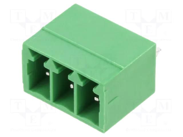 Pluggable terminal block; 3.5mm; ways: 3; straight; socket; male AMPHENOL ANYTEK OQ0312500000G