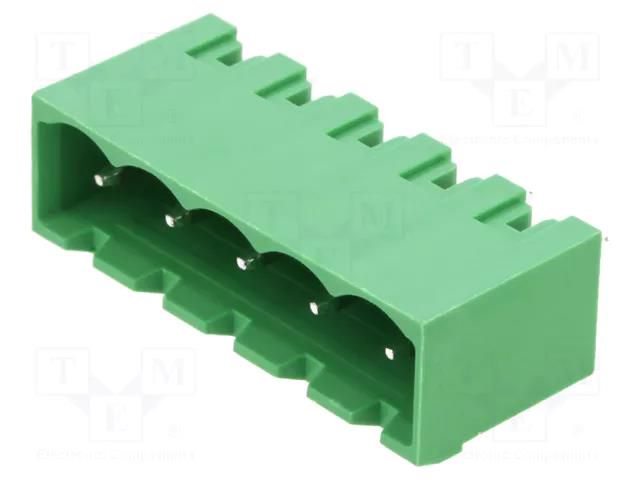 Pluggable terminal block; 5.08mm; ways: 5; straight; socket; male AMPHENOL ANYTEK OQ0554500000G