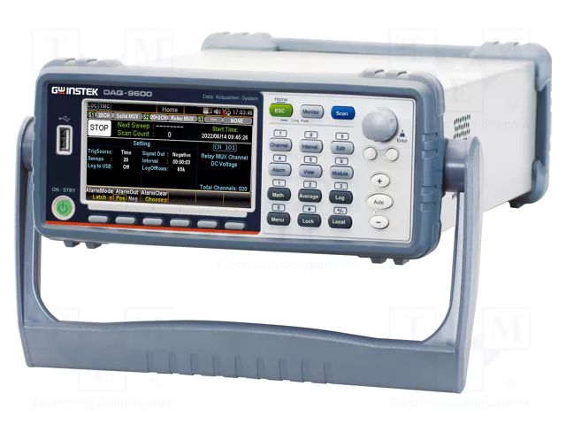 Meter: data acquisition system; Sampling: 10000x/s; 100÷240VAC GW INSTEK DAQ-9600-GPIB