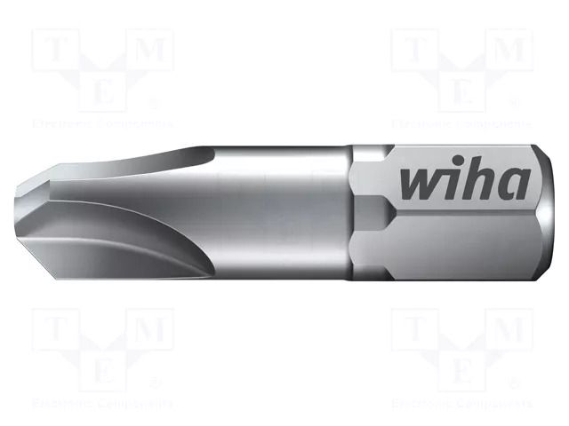 Screwdriver bit; Tri-Wing®; TW4; Overall len: 25mm; TORSION; ZOT WIHA WIHA.22607
