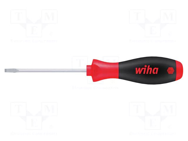 Screwdriver: standard; slot; 6x1mm; SoftFinish® WIHA WIHA.32384