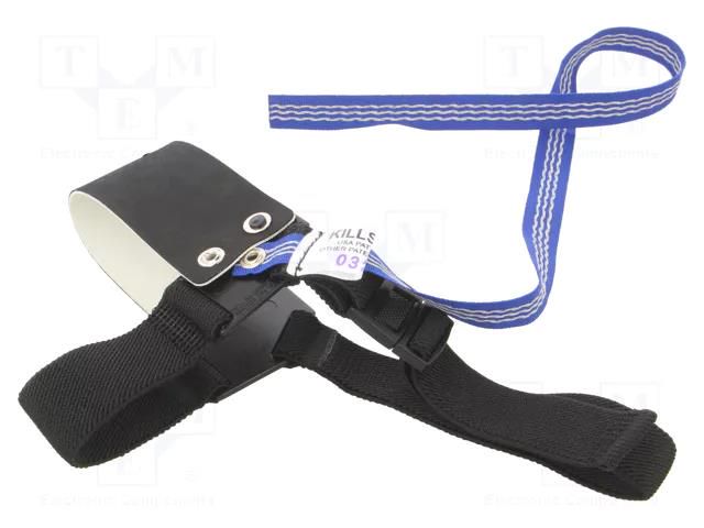 ESD shoe grounder; ESD; 1pcs; Features: under heel,resistor 1MΩ COBA EUROPE COBA-HR000008