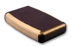 CASE, ABS, BLACK, 147X89X24MM 1553DBKBAT