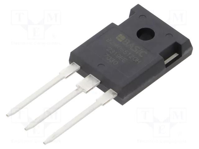 Transistor: N-MOSFET; SiC; unipolar; 1.2kV; 33A; Idm: 85A; 250W BASiC SEMICONDUCTOR B2M065120H