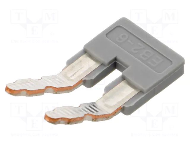 Comb bridge; terminals: 2; 6mm PHOENIX CONTACT EB2-6