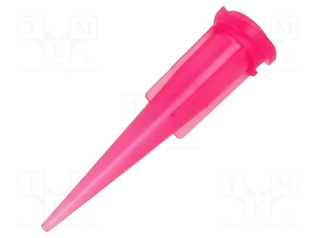 Needle: plastic; 1.25"; Size: 20; straight; UV block; polypropylene METCAL 920125-DHUV