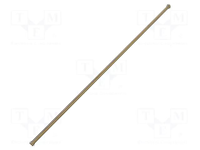 Extension cord; telescopic garden shower; 1000mm; brass MESTO MESTO-3680