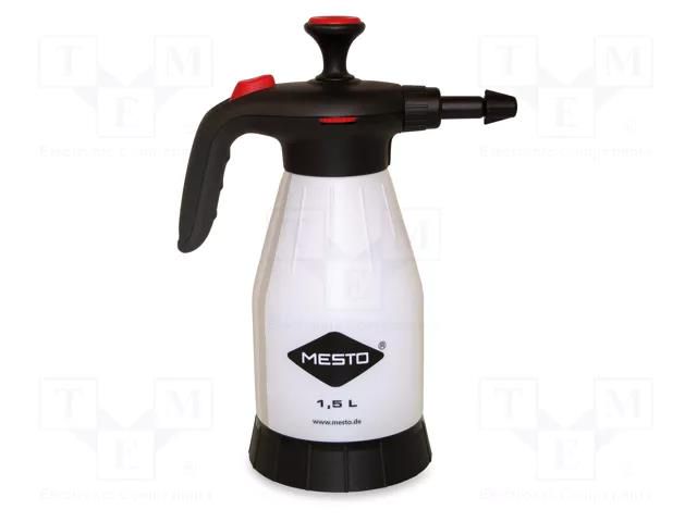 Compression sprayer; to acids; 1.5l; 3bar MESTO MESTO-3132CP