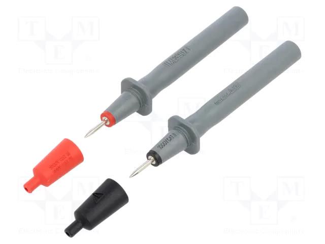 Measuring tip; 16A; red and black; Tip diameter: 2mm BEHA-AMPROBE PSK2