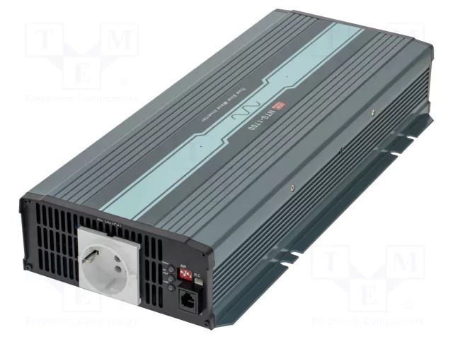 Converter: DC/AC; 1.7kW; Uout: 230VAC; 10÷16.5VDC; 400x184x70mm MEAN WELL NTS-1700-212EU