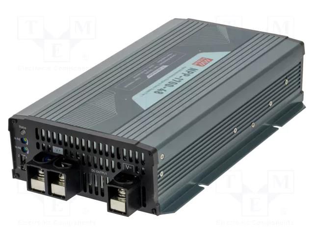 Charger: for rechargeable batteries; GEL,acid-lead; 25A; 55.2VDC MEAN WELL NPP-1700-48