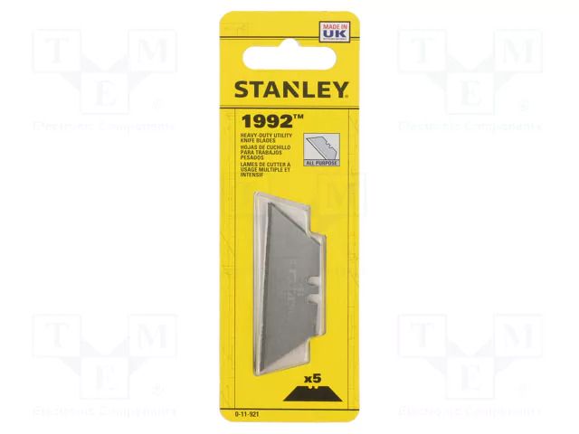 Blade; 5pcs. STANLEY STL-0-11-921