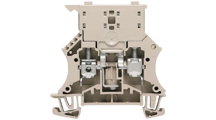 Sularriviklemm WSI 6, kruvi, DIN-liistule, beež,  6mm², 6.3A, 500V 5x20, Weidmuller 1011000000 4008190105624