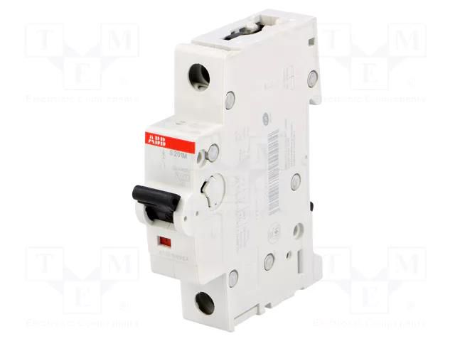 Circuit breaker; 230/400VAC; Inom: 4A; Poles: 1; Charact: K; 10kA ABB S201M-K4