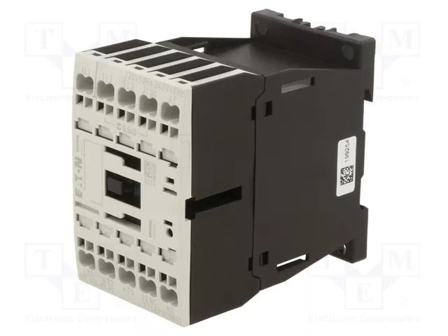 Contactor: 3-pole; NO x3; Auxiliary contacts: NC; 230VAC; 15A; 690V EATON ELECTRIC DILM15-01-230AC-PI