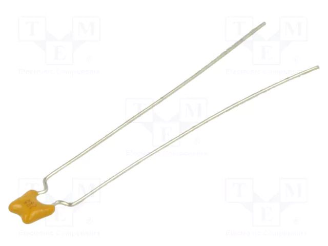 Capacitor: ceramic; MLCC; 100nF; 50V; X7R; ±10%; THT; 5.08mm KYOCERA AVX SR215C104KAR