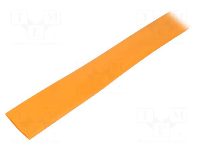 Heat shrink sleeve; 2: 1; 19.1mm; orange HELLERMANNTYTON TF21-19.1/9.5-OG