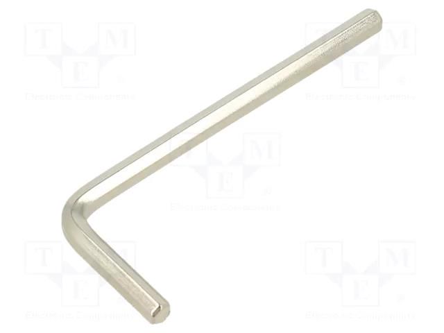 Wrench; hex key; HEX 4mm; Overall len: 74mm; steel IRIMO SA.040041