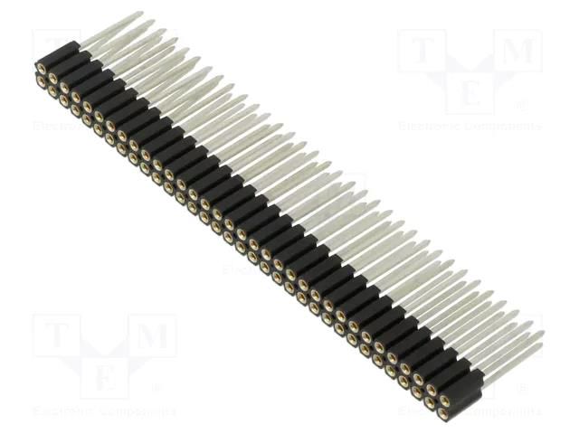 Connector: pin strips; socket; female; PIN: 68; straight; 2.54mm FISCHER ELEKTRONIK BL10.68Z