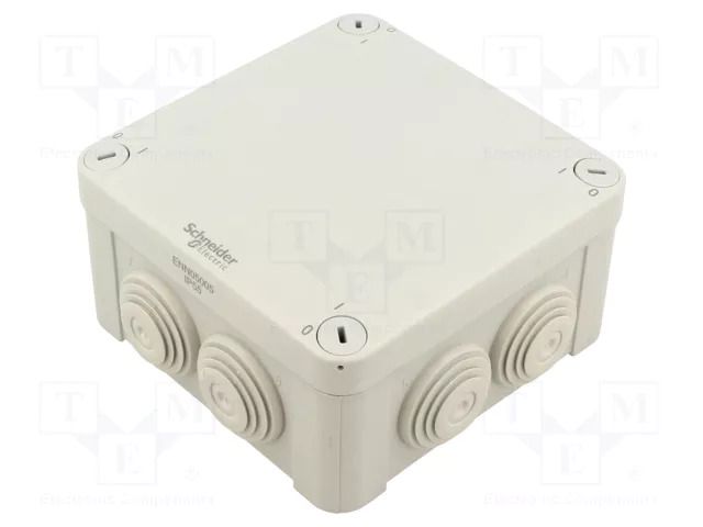 Enclosure: junction box; X: 125mm; Y: 125mm; Z: 61mm; wall mount SCHNEIDER ELECTRIC ENN05005