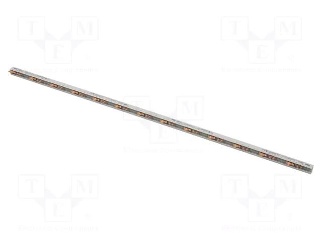 Busbar; 16mm2; Poles: 4; 690VAC; 690VDC; Inom: 80A; No.of mod: 52 ABB PS4/52/16H