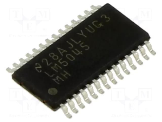 IC: PMIC; PWM controller; 2A; 200kHz÷2MHz; Ch: 4; HTSSOP28; H-bridge TEXAS INSTRUMENTS LM5045MH/NOPB