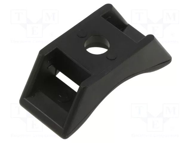 Holder; screw; polyamide; UL94V-2; black; Tie width: 3.6÷12.7mm PANDUIT TMEH-S25-Q0