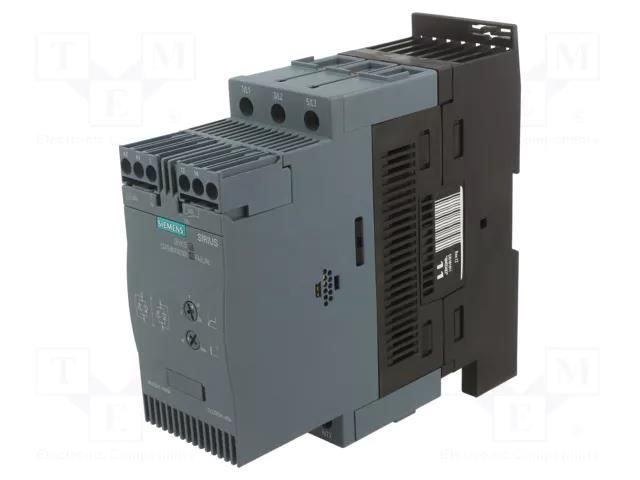 Module: softstart; Usup: 200÷480VAC; for DIN rail mounting; 30kW SIEMENS 3RW3037-1BB04