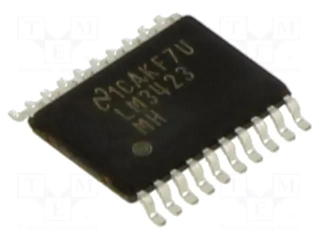 IC: driver; boost,buck-boost,SEPIC; LED driver; HTSSOP20; 3÷72V TEXAS INSTRUMENTS LM3423MH/NOPB