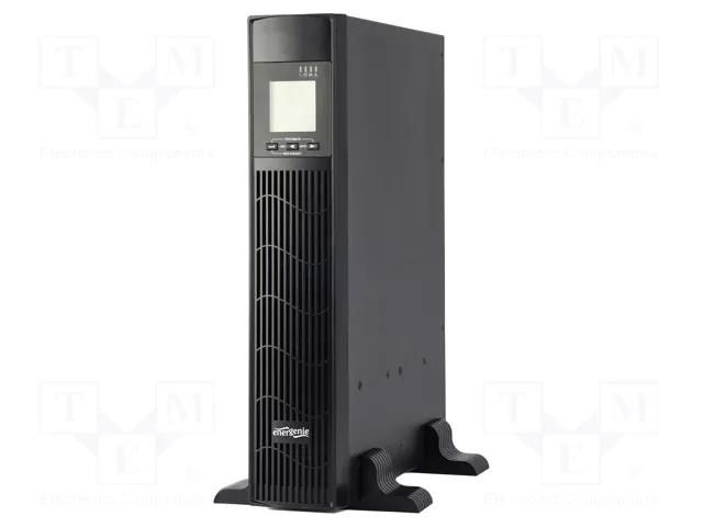 Power supply: UPS; 800W; 1kVA; 230V; 440x338x88mm; 7Ah; Ubatt: 12V GEMBIRD EG-UPSRACK-10