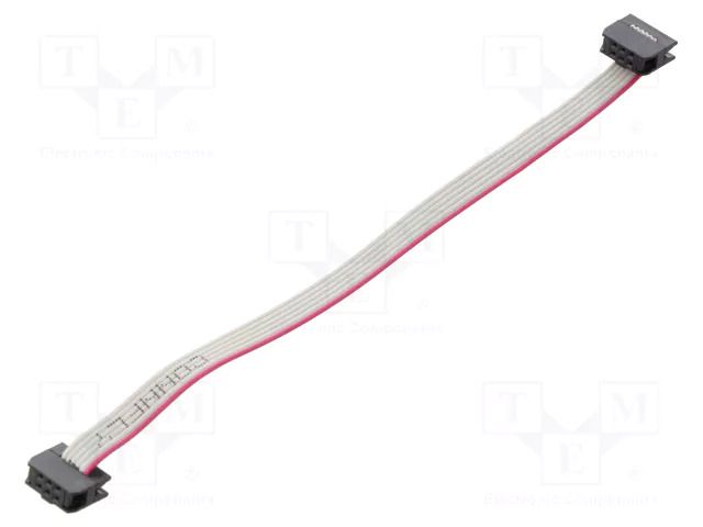 Ribbon cable with IDC connectors; Tape ph: 1mm; Contacts ph: 2mm CONNFLY DS1052-01-06NA2015