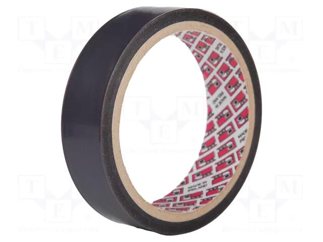 Tape: electrical insulating; W: 19mm; L: 10m; Thk: 0.08mm; PTFE; 200% PPI PPI-7510-05-19-10