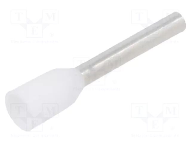 Tip: bootlace ferrule; insulated; copper; 0.75mm2; 10mm; tinned BM GROUP BM005022